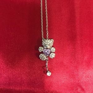 Necklace teddy bear